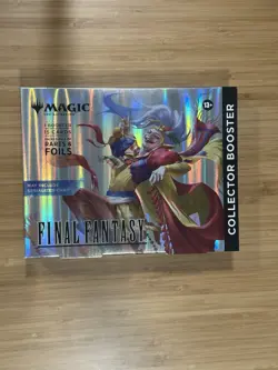 Magic The Gathering Final Fantasy Collector Booster Omega Pack Sealed! - Image 1