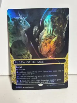 Plaza of Heroes (0033) (Borderless) Edge of Eternities: Stellar Sights Foil - Image 1