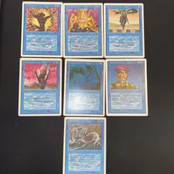 MTG Vintage Lot Of 60 Common/Uncommons - Unlimited Edition (1993), No Duplicates - Image 3