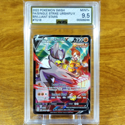 Pokemon Brilliant Stars Single Strike Urshifu V TG18/TG30 AGS Mint+ 9.5 2022 - Image 1