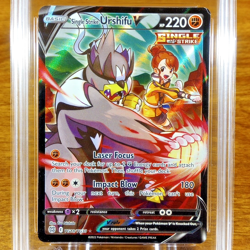 Pokemon Brilliant Stars Single Strike Urshifu V TG18/TG30 AGS Mint+ 9.5 2022 - Image 2