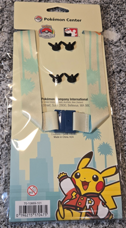 Anaheim 2025 Pokemon World Championships Lanyard Pins Set New Sealed Pikachu - Image 2