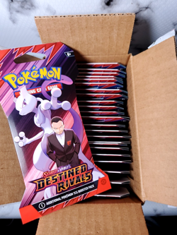 Destined Rivals Sleeved Booster Case (24 Packs) ?? Pokemon TCG Scarlet & Violet - Image 1