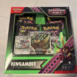 Sealed Pokemon TCG Shrouded Fable Kingambit Illustration Collection box JP0125 - Image 1
