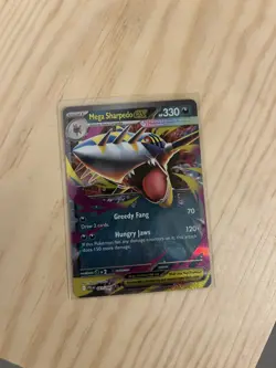 Mega Sharpedo Ex 061 /094 - Phantasmal Flames - Pokemon TCG - NM - Image 1