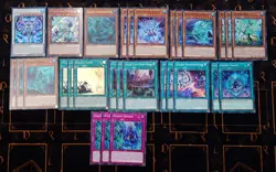 YUGIOH Icejade Starter Deck /Set (Creation /Aegirine /Kosmochlor /Curse /Cradle) - Image 1