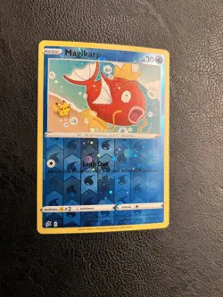 HD Swirl MINT Pokemon Magikarp Reverse Cosmos Holo 039/192 Rebel Clash Card - Image 2