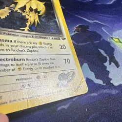 Rockets Zapdos 15/132 - Gym Challenge Set - Holo Rare Card - WOTC - Pokemon HP - Image 2