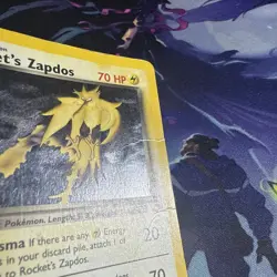 Rockets Zapdos 15/132 - Gym Challenge Set - Holo Rare Card - WOTC - Pokemon HP - Image 3