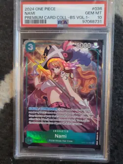 Nami Premium Card Collection Best Vol 1 036 One Piece Promotion Cards Foil - Image 1