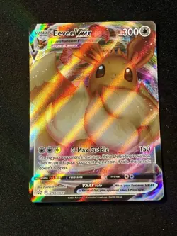 Eevee VMAX SWSH087 - Black Star Promo - Ultra Rare Holo Pokemon Card - NM - Image 1