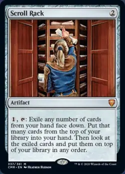 Scroll Rack -Foil Light Play MTG Commander Legends - Image 1