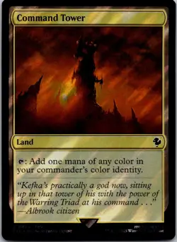 Command Tower (0484) (Surge Foil) C Commander: FINAL FANTASY 484 NM - Image 1