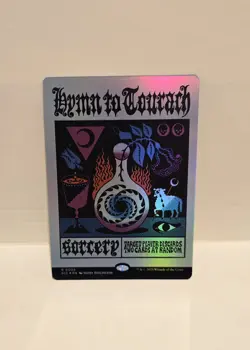 Hymn to Tourach Secret Lair Encyclopedia Of Magic Foil Near Mint MTG - Image 1