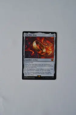 The one ring Magic the Gathering Lord of the rings NM x1 - Image 1