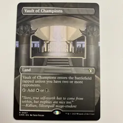 Vault of Champions (Borderless) Commander Masters Regular - Image 1