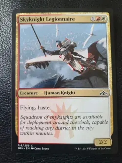 MTG GRN Skyknight Legionnaire PACK FRESH 198/259 Guilds of Ravnica MAGIC - Image 1
