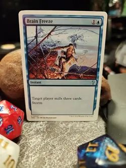 MTG Brain Freeze - White border - Mystery Booster 2: Convention Edition #0024 - Image 1