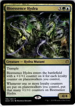 Magic The Gathering Bioessence Hydra Rare #186 - Image 1