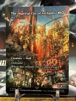 MTG | The Imperial City of Archades - Wall Of Omens [FINAL FANTASY FCA] ✨FOIL✨ - Image 1
