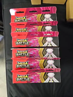 Pokemon TCG 2025 Mega Battle Deck Level 2 Mega Diancie Ex Factory Sealed New x6 - Image 1