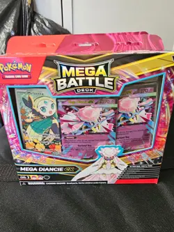 Pokemon TCG 2025 Mega Battle Deck Level 2 Mega Diancie Ex Factory Sealed New x6 - Image 2