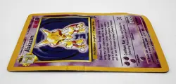 Alakazam 1/130 Holo Base Set 2 Pokemon Card 1999 HP/DMG - Image 3