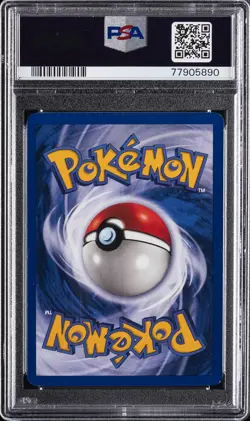 1999 POKEMON BASE SET UNLIMITED #1 ALAKAZAM-HOLO PSA 8 - Image 2