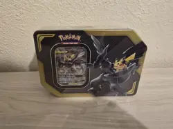 Pokemon Pikachu & Zekrom GX Tag Team Tin - First Print TEAM UP - Image 1
