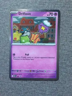 Pokemon TCG Drifloon #005 Mega Evolution Black Star Promo - Image 1