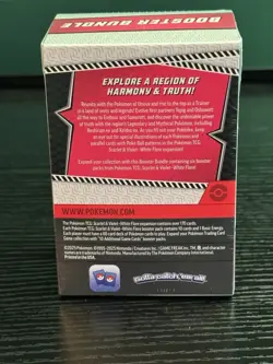 Pokemon TCG Scarlet And Violet White Flare Booster Bundle Factory Sealed - Image 2