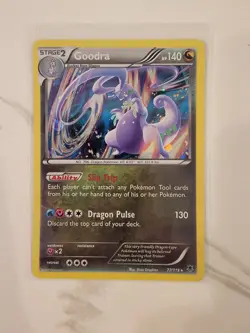 Pokemon TCG Goodra Pokemon Promos 77/119 COSMOS HOLO Rare - NM! - Image 1