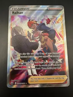 POKEMON TCG RAIHAN GG65/GG70 FULL ART GALARIAN GALLERY NM CROWN ZENITH - Image 1