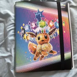 Pokemon Prismatic Evolutions Eevee Binder Collection **BINDER ONLY** NEW 2025 - Image 1