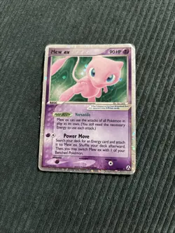 Pokemon TCG Mew EX 88/92 Legend Maker Holo Ultra Rare Damaged - Image 1