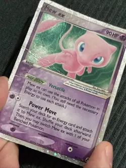 Pokemon TCG Mew EX 88/92 Legend Maker Holo Ultra Rare Damaged - Image 4