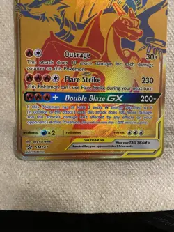 Reshiram & Charizard Gx Sm247 Sun & Moon Promo Pokemon TCG - Image 5