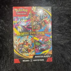 Pokemon TCG: Mega Evolution Booster Bundle 6 Booster Pack - Image 1