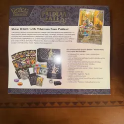 Pokemon Center Paldean Fates ETB Elite Trainer Box SEALED NEW - Image 2