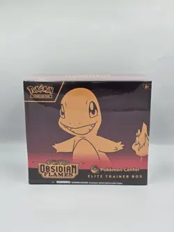 Sealed Obsidian Flames Pokemon Center Scarlet Violet Elite Trainer Box ETB Mint - Image 1