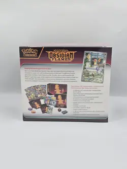 Sealed Obsidian Flames Pokemon Center Scarlet Violet Elite Trainer Box ETB Mint - Image 3