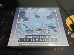 Pokemon - Pokemon Center Chilling Reign Elite Trainer Box Sealed - Image 1