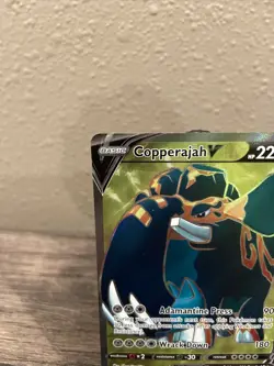 Pokemon TCG Copperajah V Rebel Clash 187/192 Holo Full Art, NM/M! - Image 2