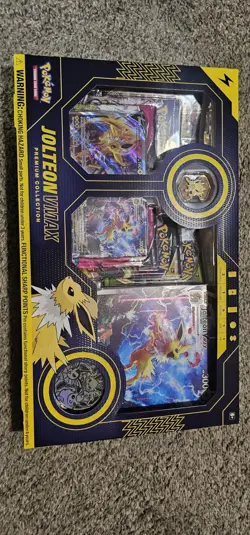 Jolteon VMAX Premium Collection Box Factory Sealed Mint Pokemon TCG - Image 1