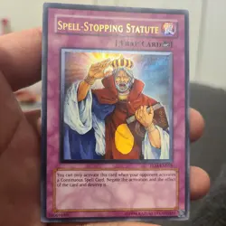 Yugioh Spell-Stopping Statute TLM-EN058 Ultimate Rare LP - Image 1