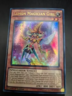 YUGIOH LEMON MAGICIAN GIRL ULTRA RARE NM MVP1-EN051 - Image 1
