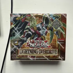 Yu-Gi-Oh Lightning Overdrive Booster Box Sealed - Image 1