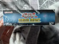 Yu-Gi-Oh Genesis Impact Booster Box Sealed Read Description - Image 2