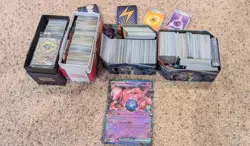 Pokemon bulk lot 1500+ Cards and Extras😉 - Image 1