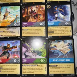 LOT X12 Disney Lorcana Reign Of Jafar - Rare/Super Rare/ Other -TCG Card Lot - Image 4